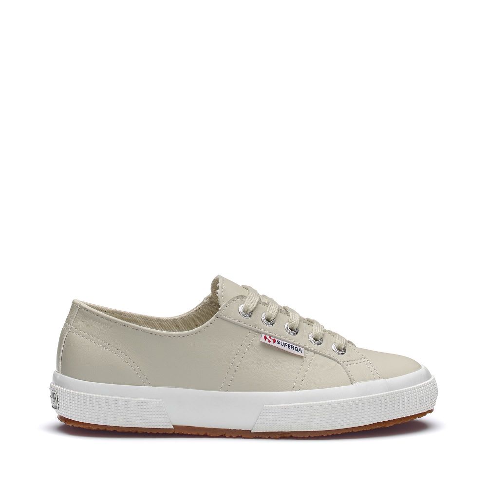 Superga 2750 Nappa Grey Sneakers - Men's Sneakers USA | US1666760